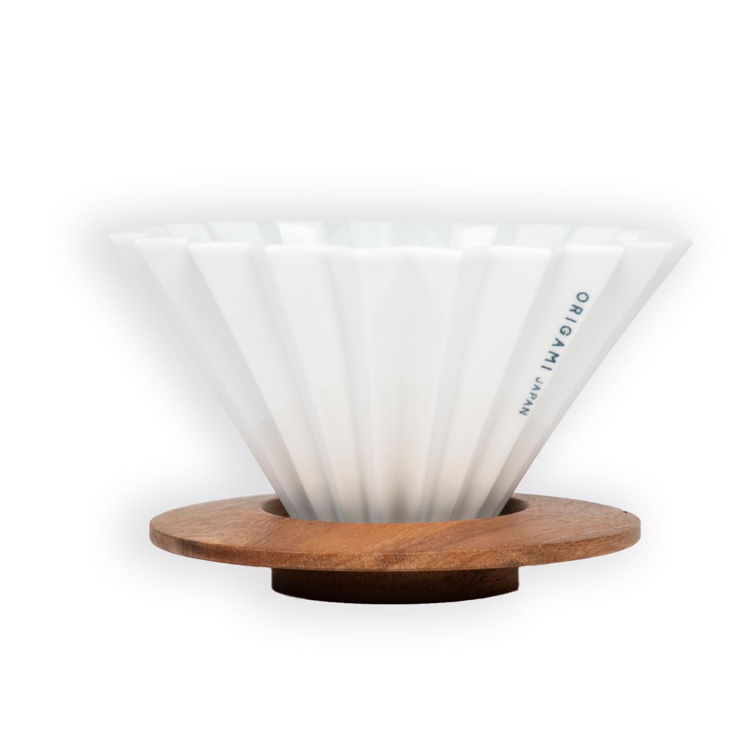 Origami Medium Dripper – White | Stumptown Coffee Roasters